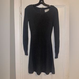 Gray sweater dress size xs
